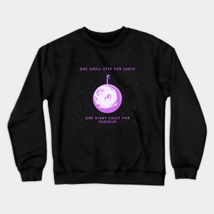 One Giant Vault For Parkour Crewneck Sweatshirt